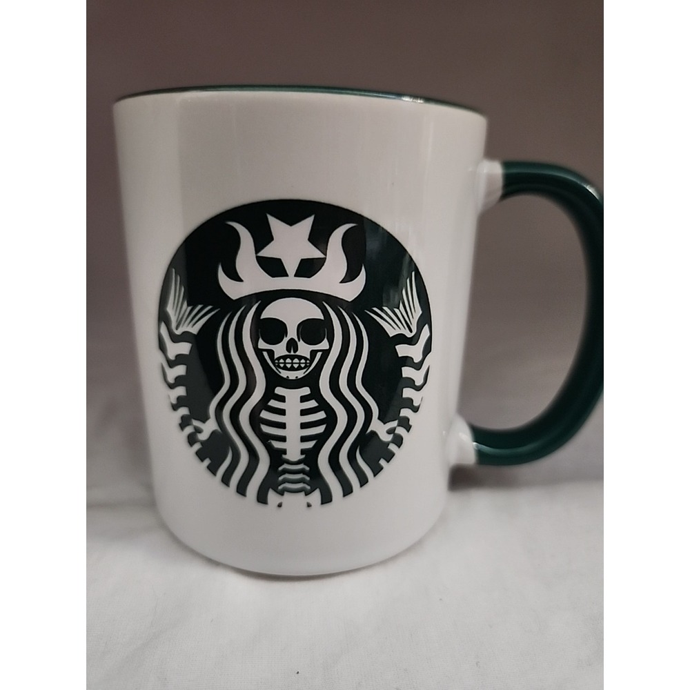 Starbucks Mermaid Skull Coffee Cup